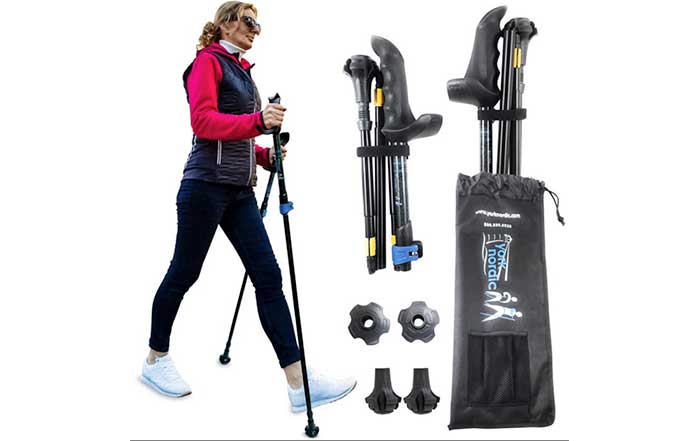 york nordic introduces the motivator folding travel poles